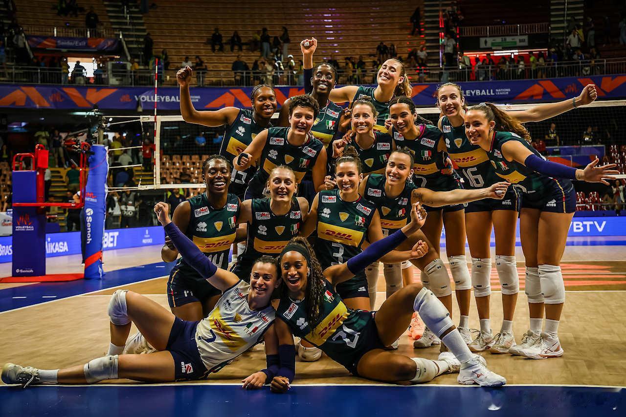 意大利女排已经在国际赛场豪取39连胜！从2024年VNL3-0击败中国女排到今天