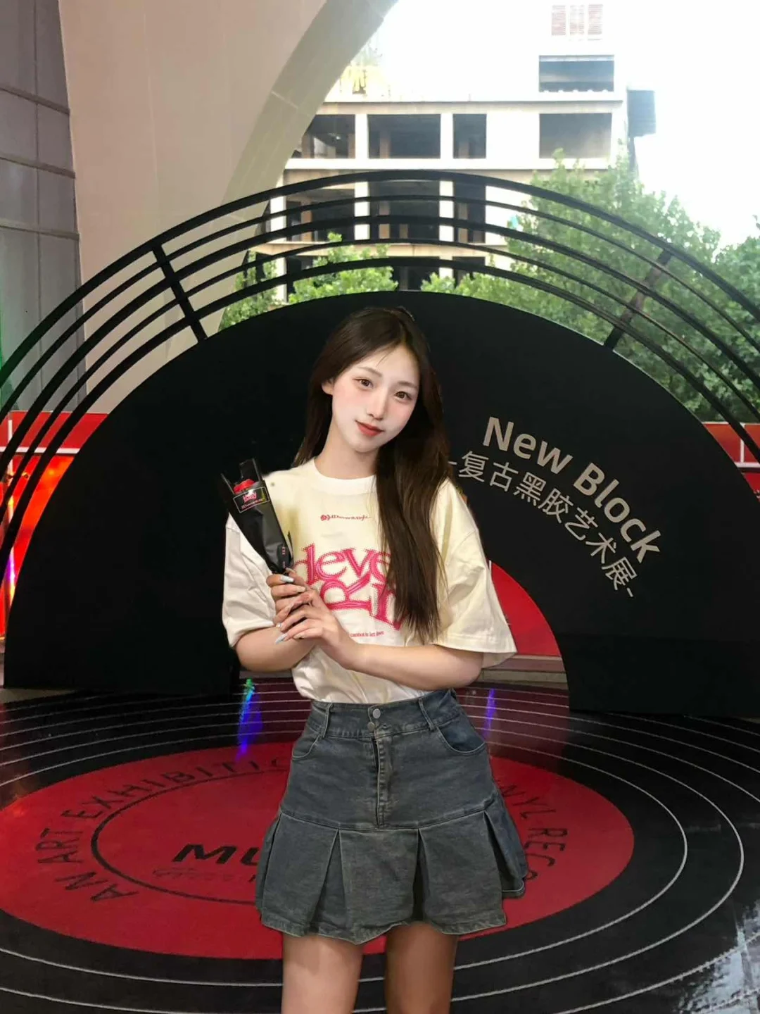浪漫黑胶🎵💿 来世纪金花New Block偶遇了🆕复古黑胶艺术展...