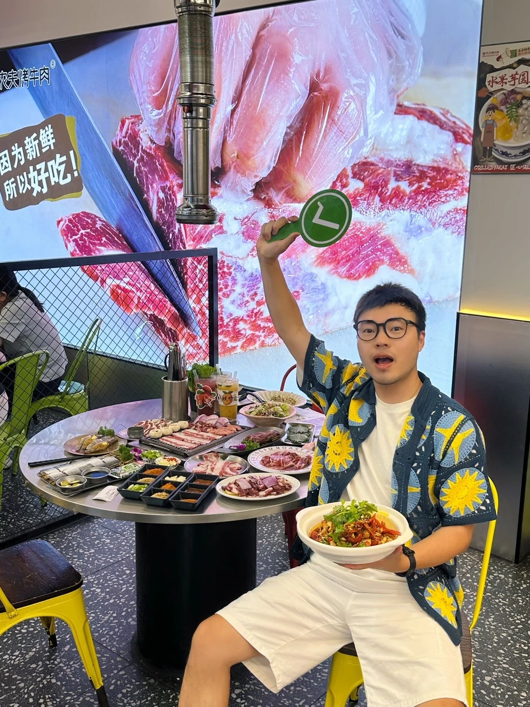 来安吉旅游吃的z夯的一顿烤肉🥩