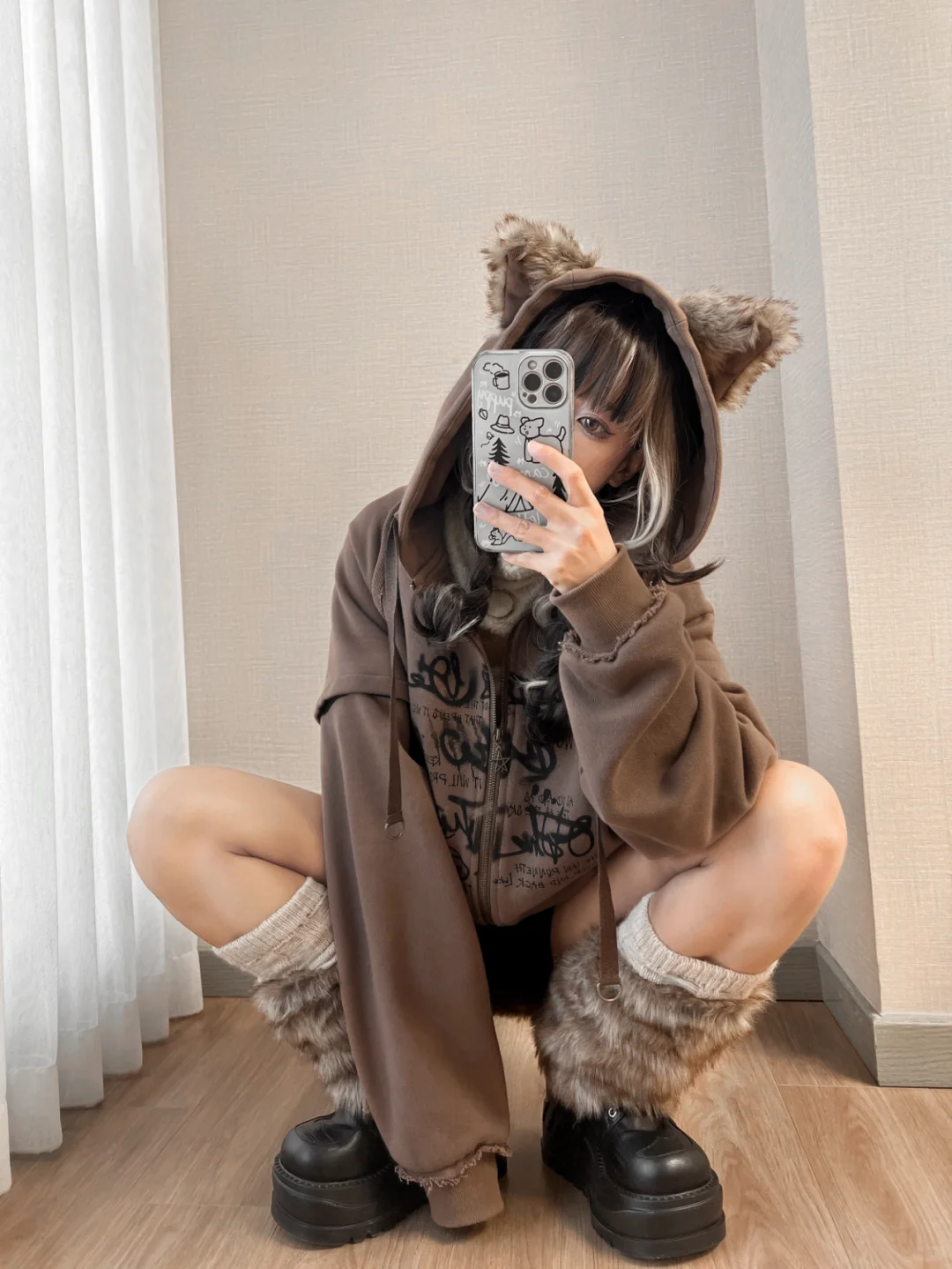 这个秋冬总要做一次🐺狼族少女吧！