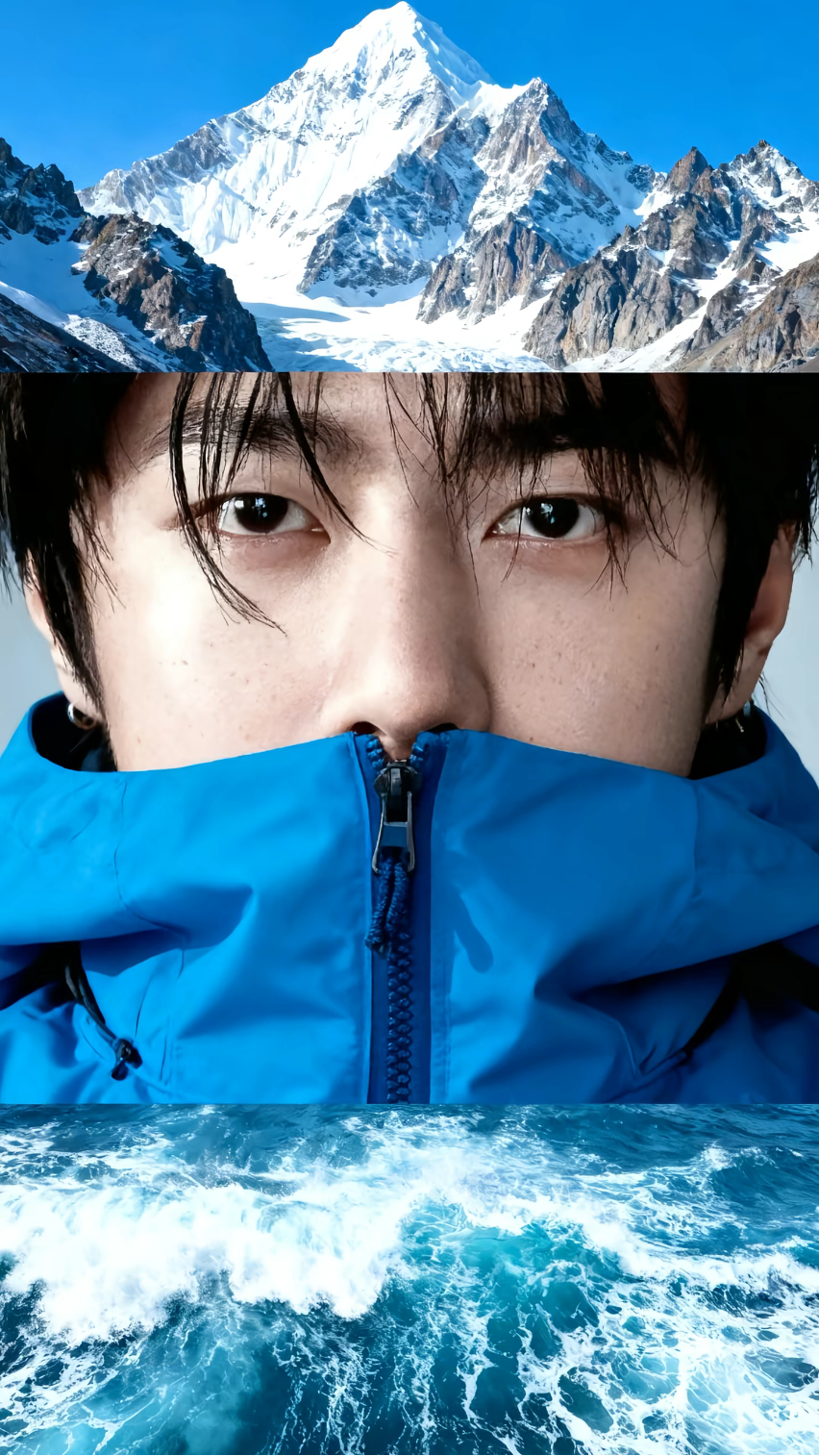 💛   “把雪山装进目光，让海浪漫过衣角——我们的取景框里，是天地和没说尽的故