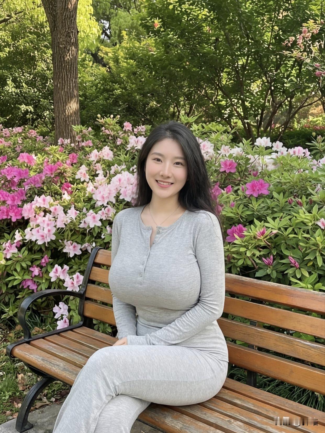 美图欣赏，看图写诗，情感解读

《园隅闲遇》
 
七律

绿树繁英绕浅塘，柔衫缓