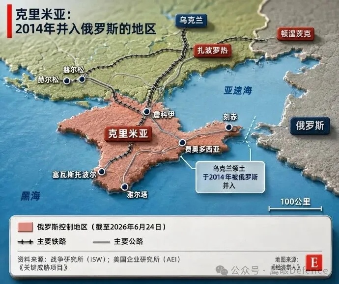 “后勤绞杀战”配合持续打击克里米亚的重要军事目标，乌克兰给克里米亚套上的绞索在不
