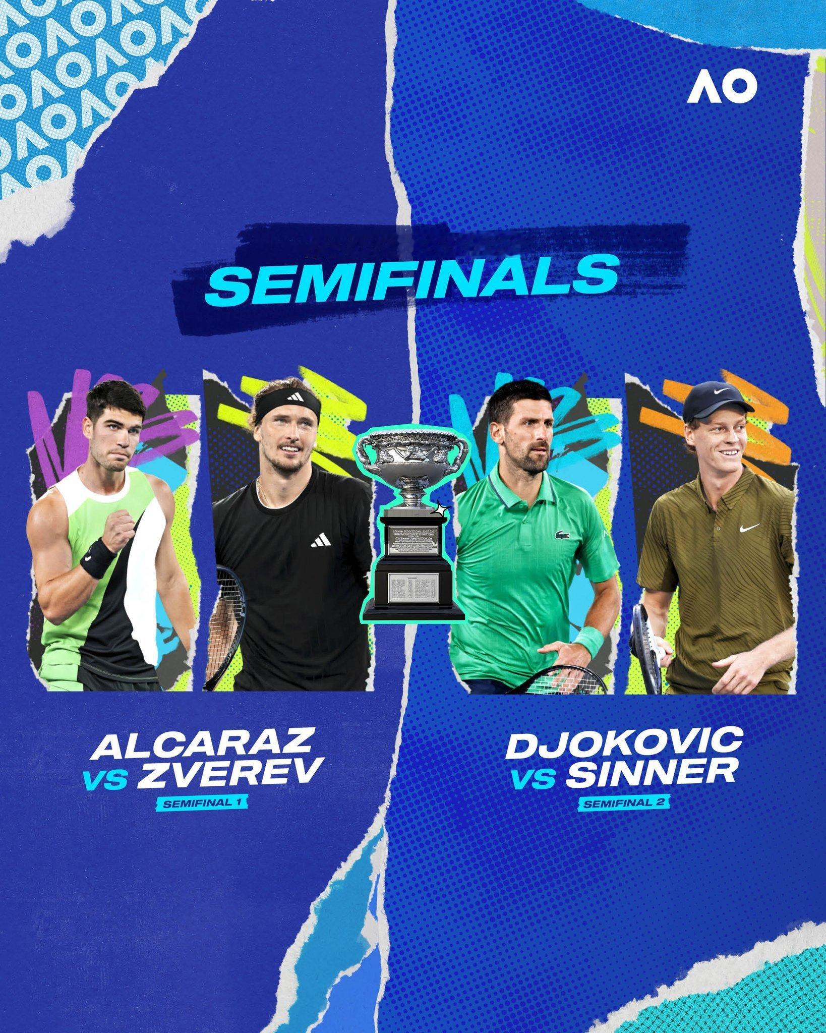 豪华阵容1、2、3、4号种子会师！澳网上一次出现是2013年！谁能最终夺冠呢20