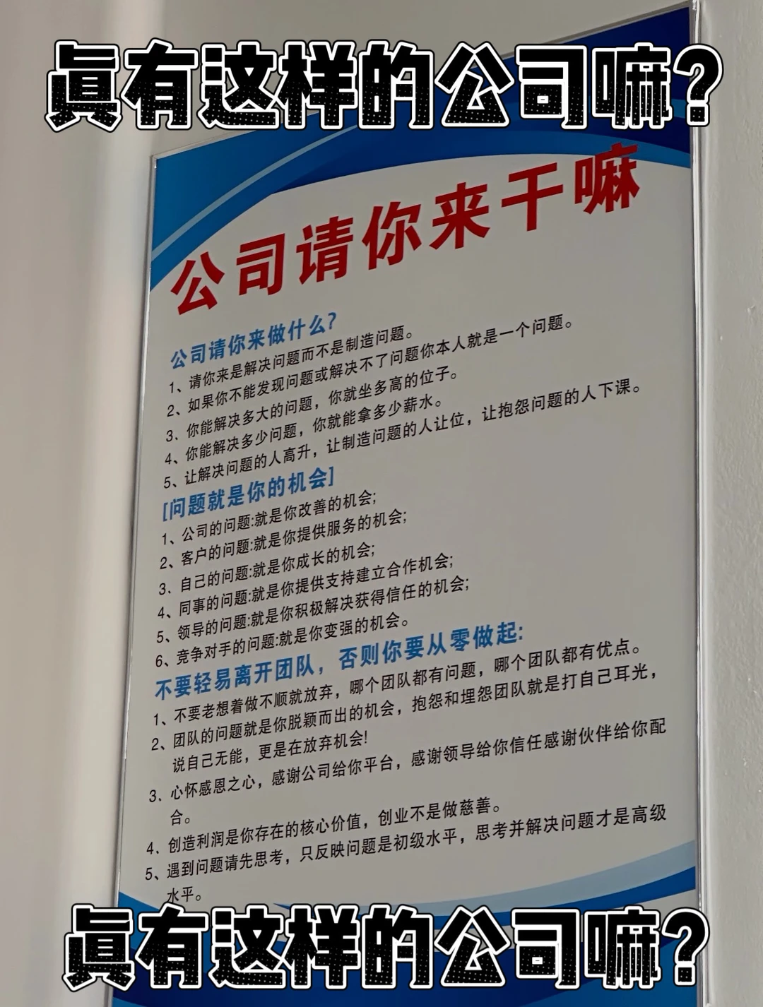 真有这样的公司吗？