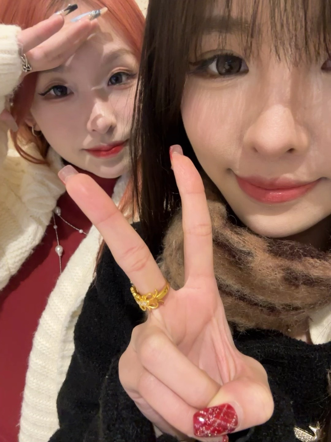 我俩见面就是疯狂絮絮叨叨    