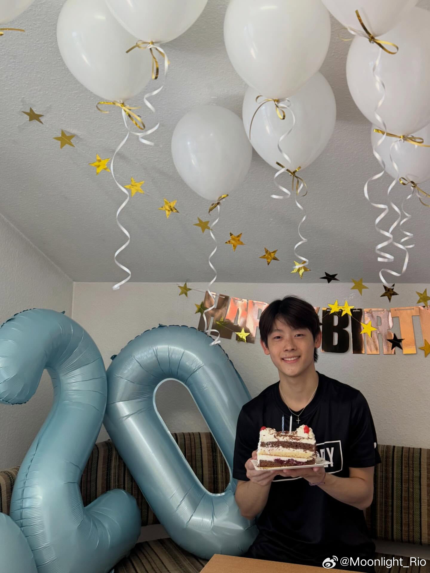 莱昂纳多·饭冢：20🎂🎉感谢大家的留言！我为大家的关心和祝福感到非常开心！谢