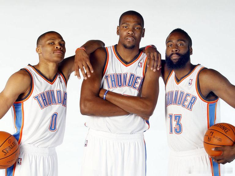 昔日雷霆三少今天全发威  火箭110-105森林狼，杜兰特39分4篮板7助攻快船