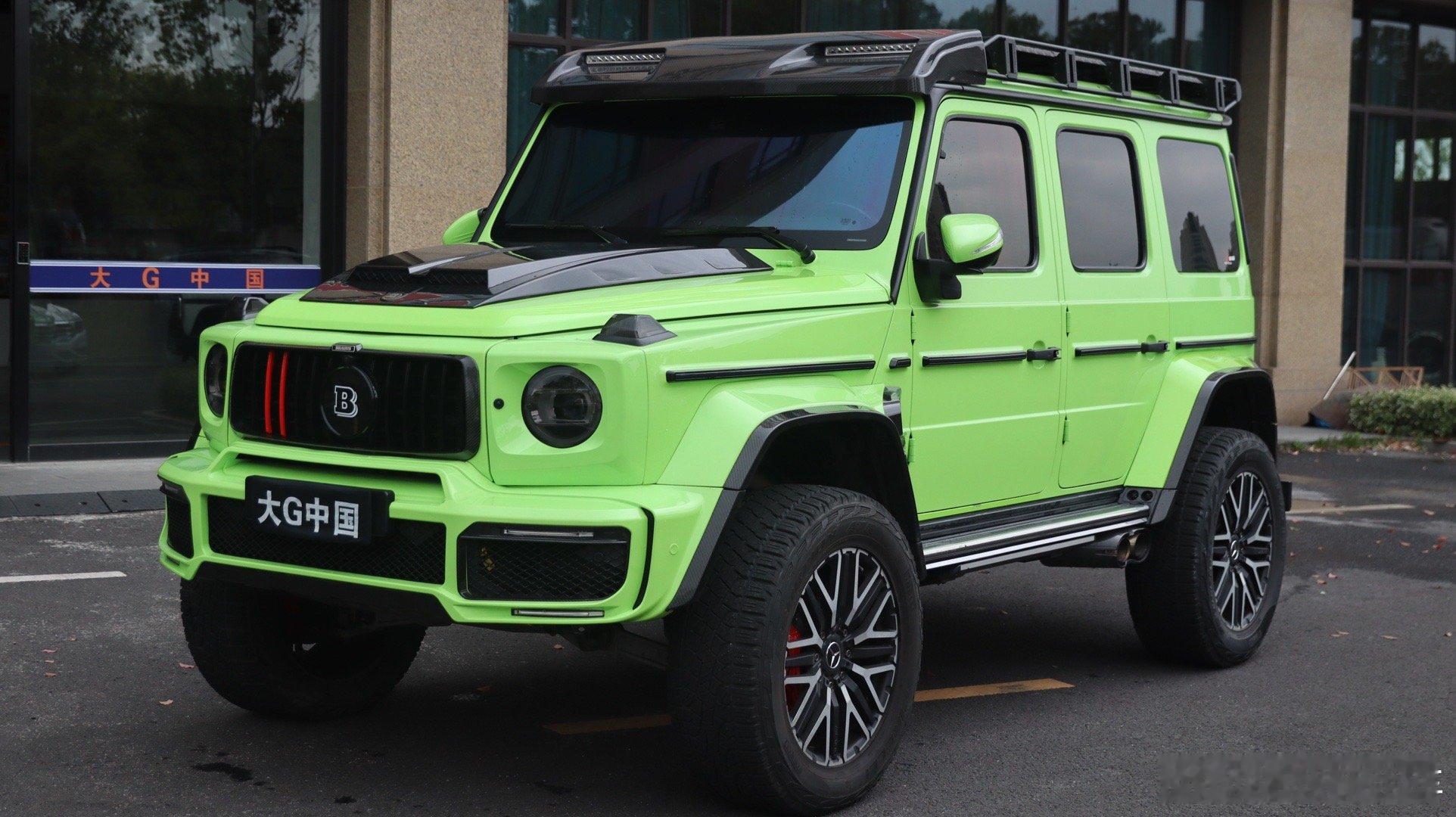 奔驰G500 4X4.银光绿 ​​​