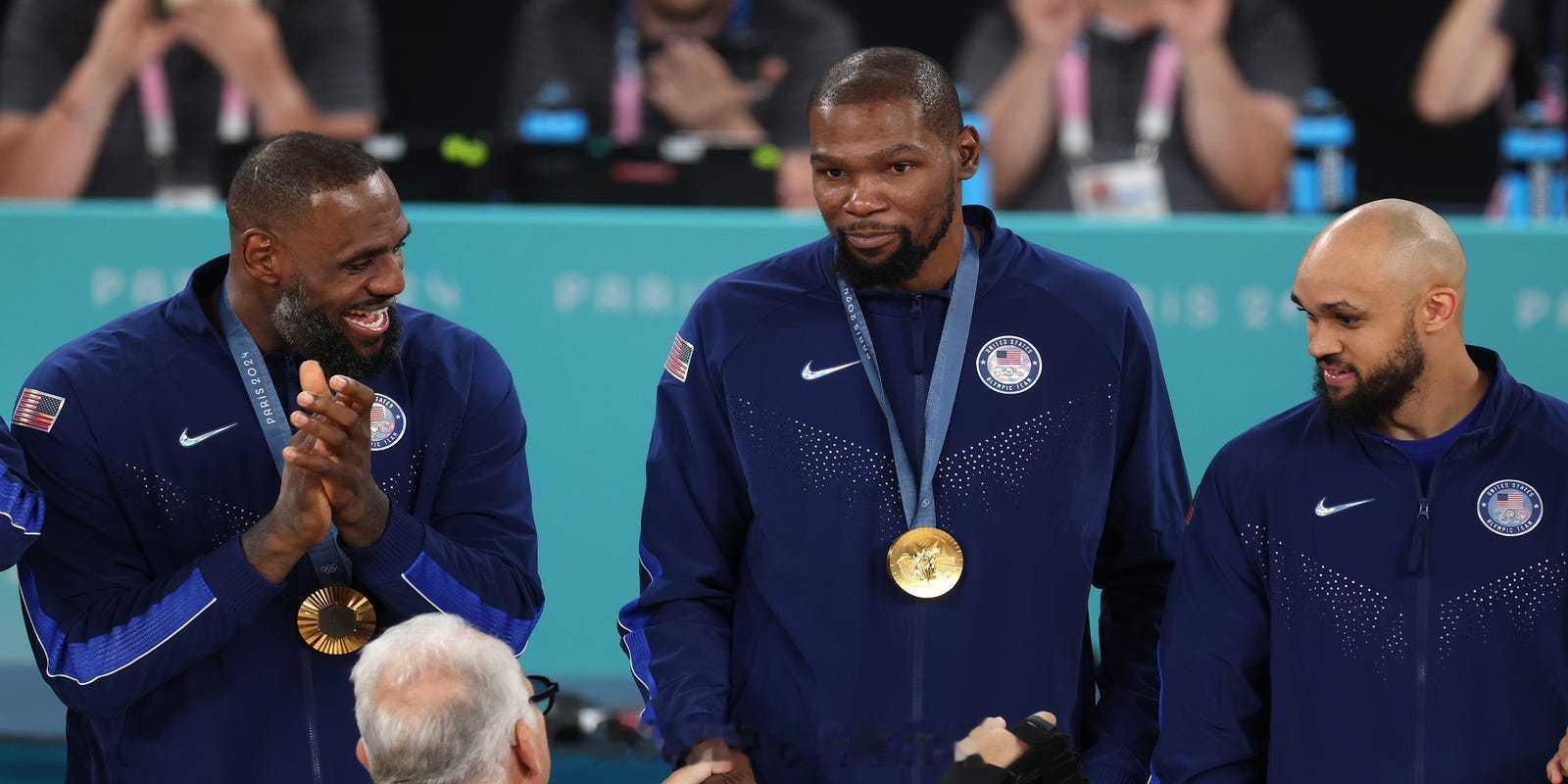 Vincent Goodwill报道，杜兰特表示他预计将在2028年代表美国队出