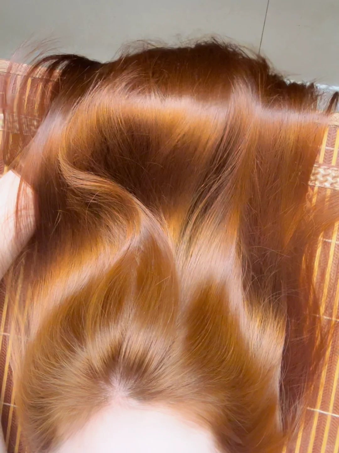 黑发直染 我这是成功了嘛