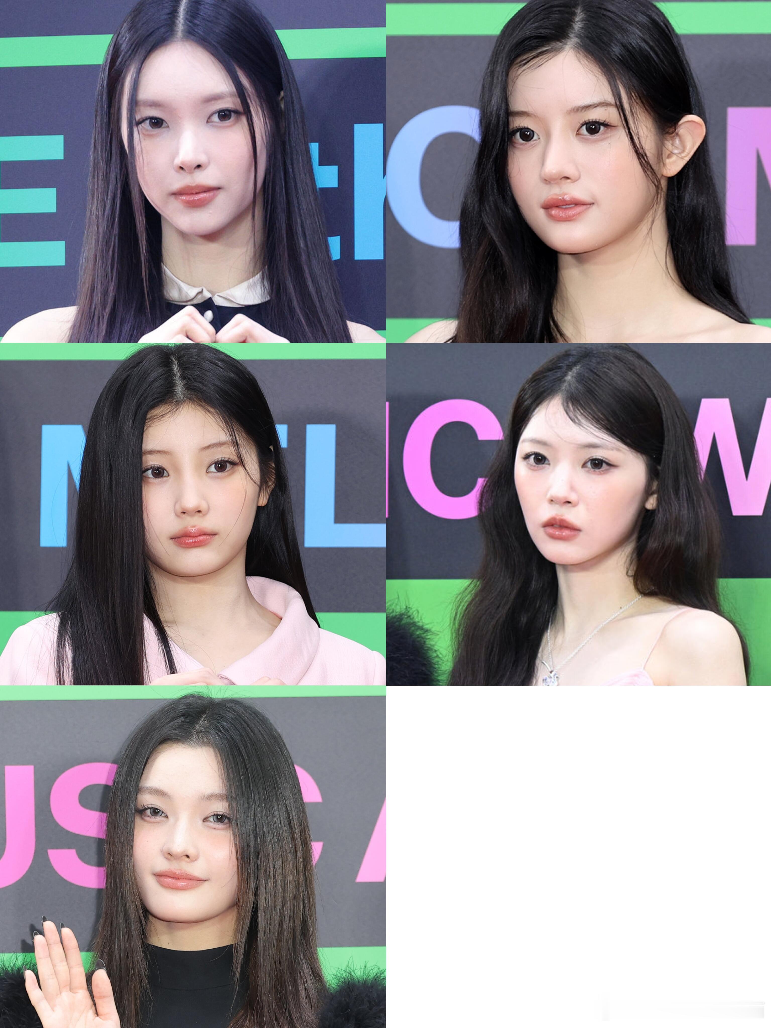 红毯生图...路人眼里谁是门面？感觉状态都挺好的诶illit