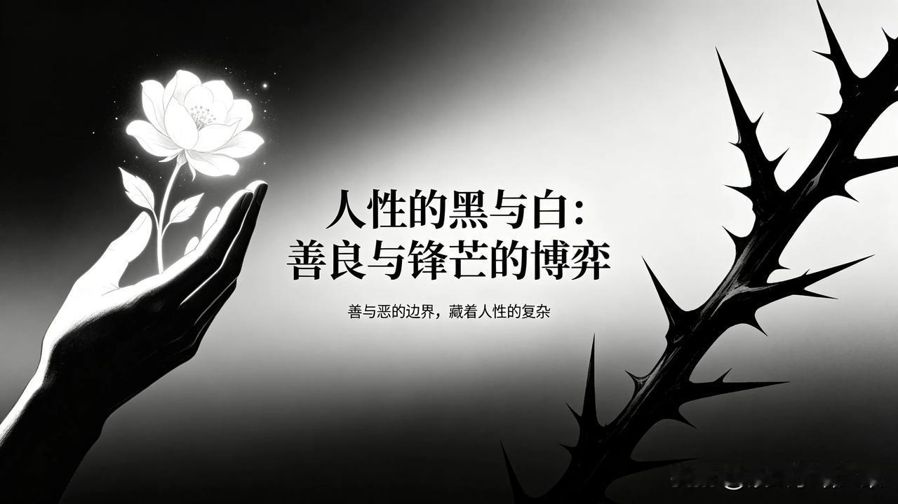 人性黑与白：别让你的善良，养出一群白眼狼
 
为什么你掏心掏肺对人好，最后反被伤