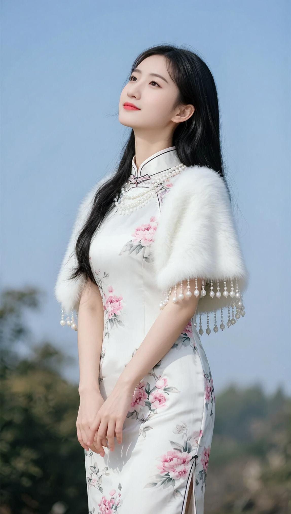 AI中式旗袍写真