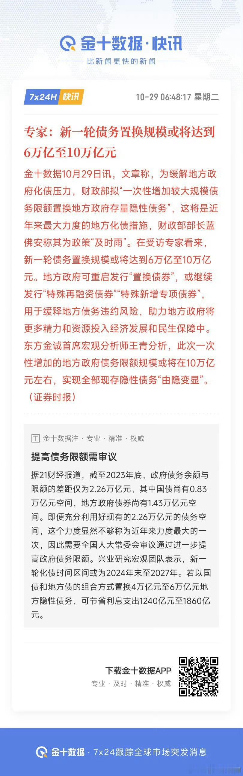 2008年是4万亿，过去16年翻一倍，其实在M2余额300万亿的体量下来看，也不