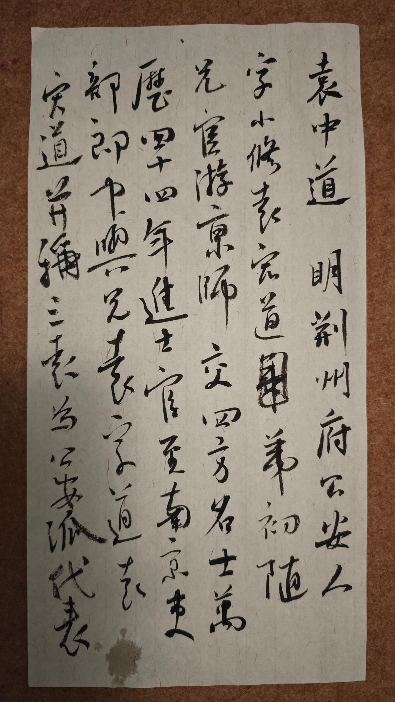 明荆州府公安人，字小修。袁宏道弟。初随兄宦游京师，交四方名士。万历四十四年进士。