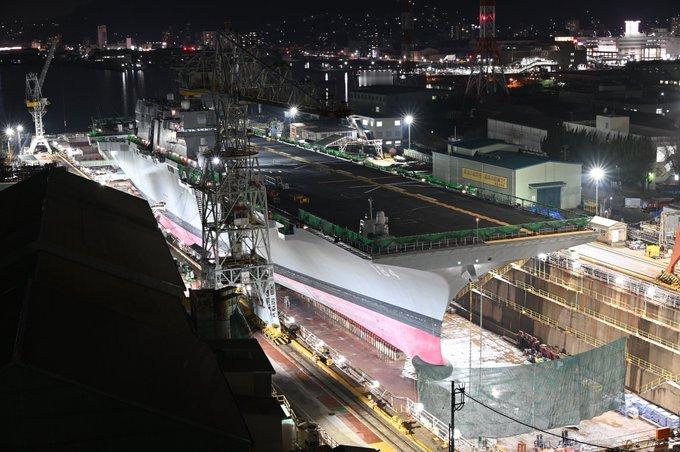 2026年2月15日 的“加贺”号。 