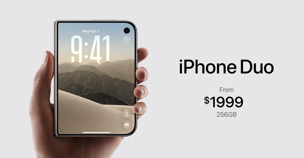 iPhone Duo定价256G 1999美元