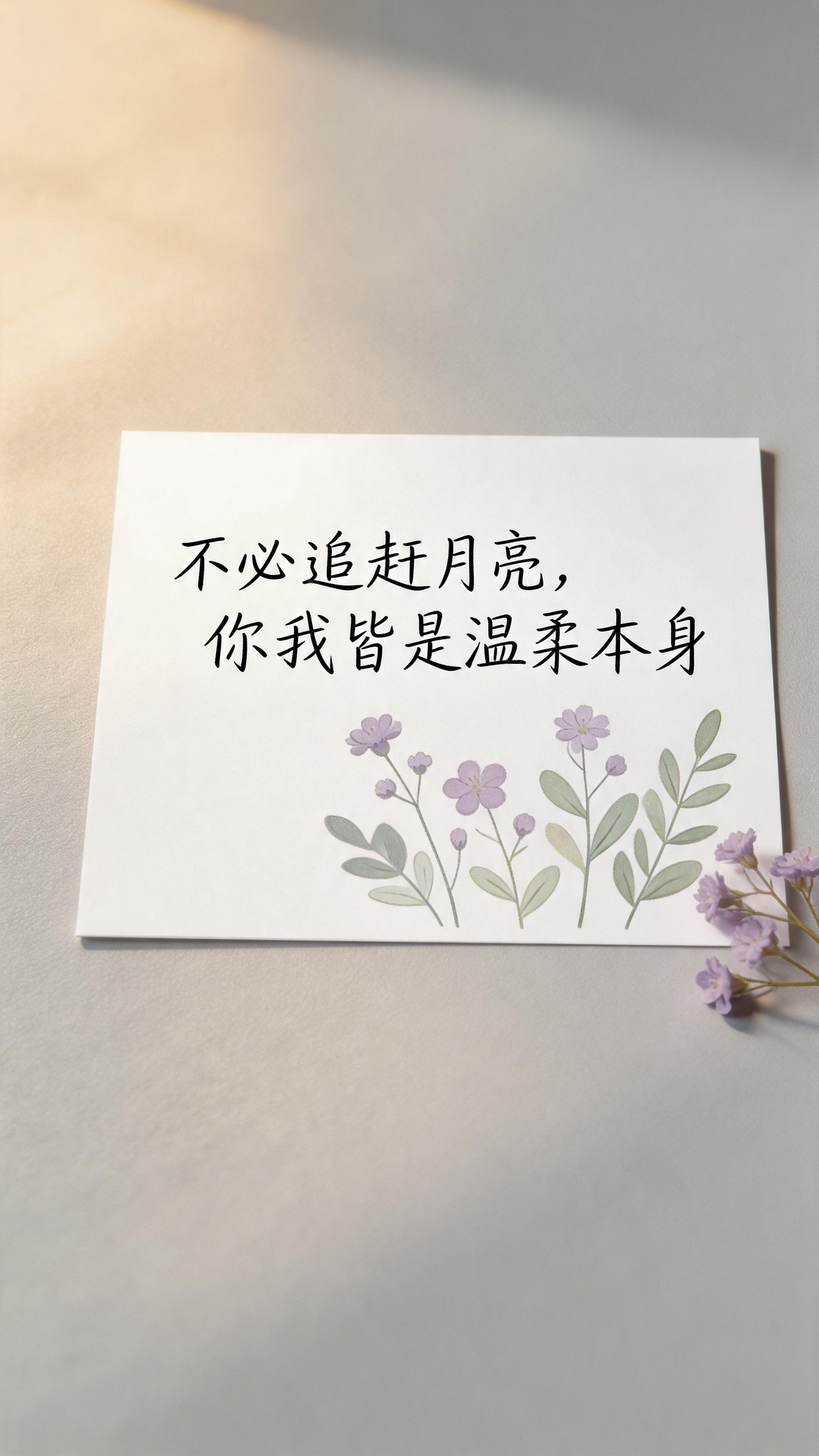 人生漫漫，心有欢喜，皆是繁花。 