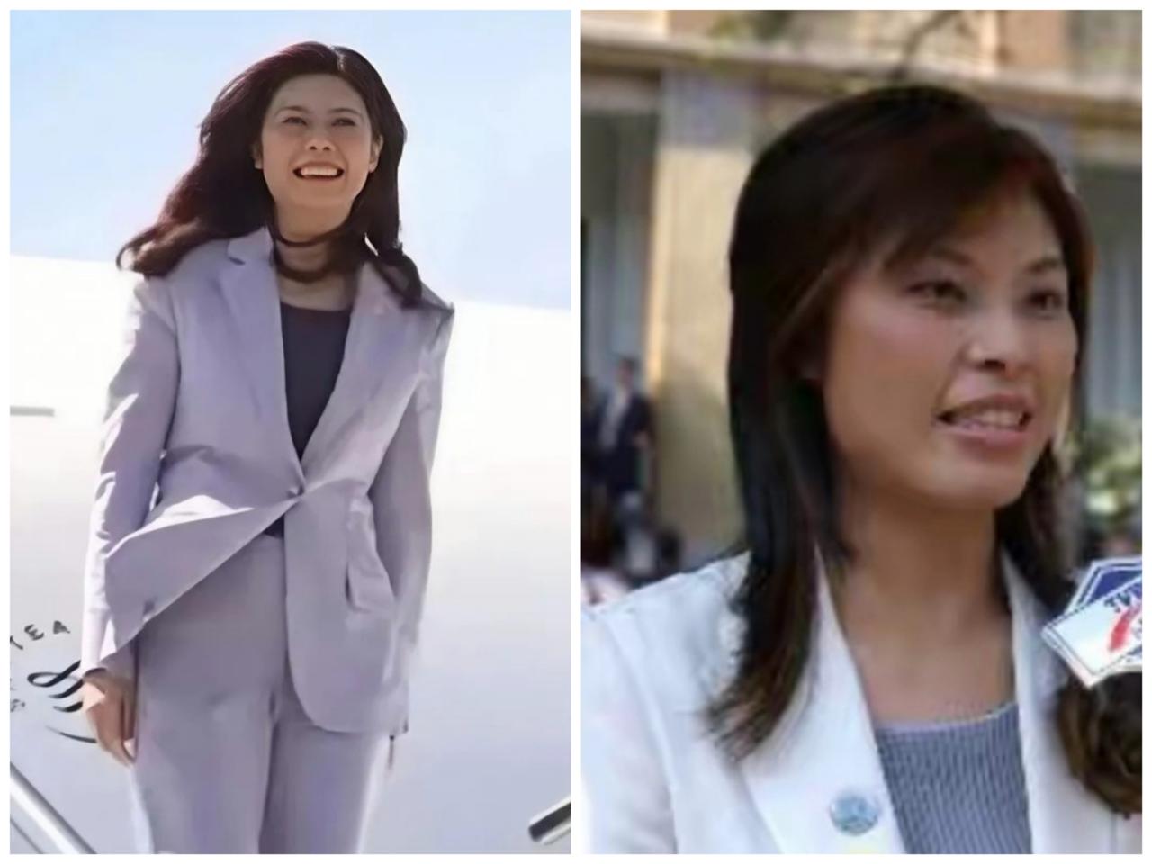 郑丽文再次踏上大陆土地，为和平尽力。

2005年，国民党主席连战率团来大陆，开