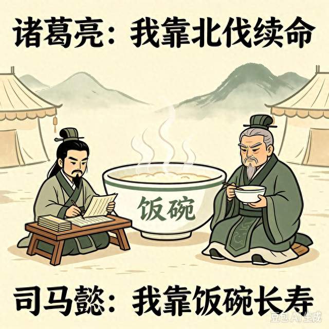 诸葛亮不是累死的，是“饿”死的？司马懿一句话道破天机