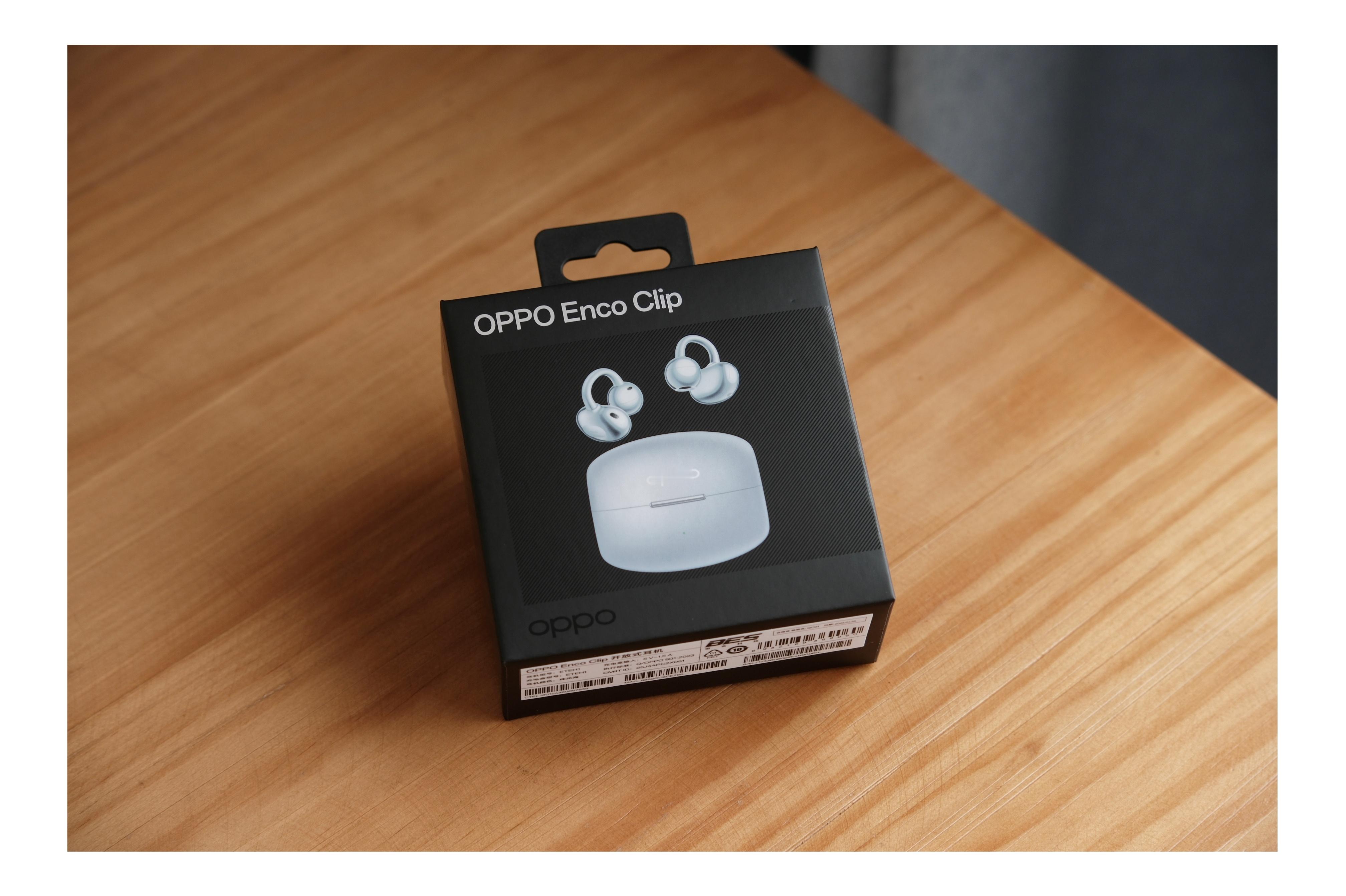 OPPO耳夹耳机晒一下OPPO Enco Clip开放式耳机，这外观和配色真好看
