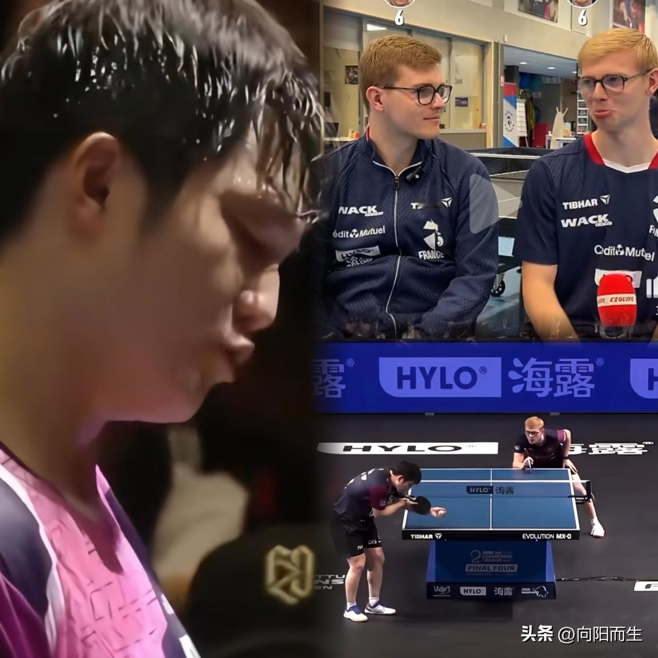咱们聊聊樊振东换胶皮的事儿！
樊振东这次欧冠决赛，
接连输给勒布伦兄弟，
其实真