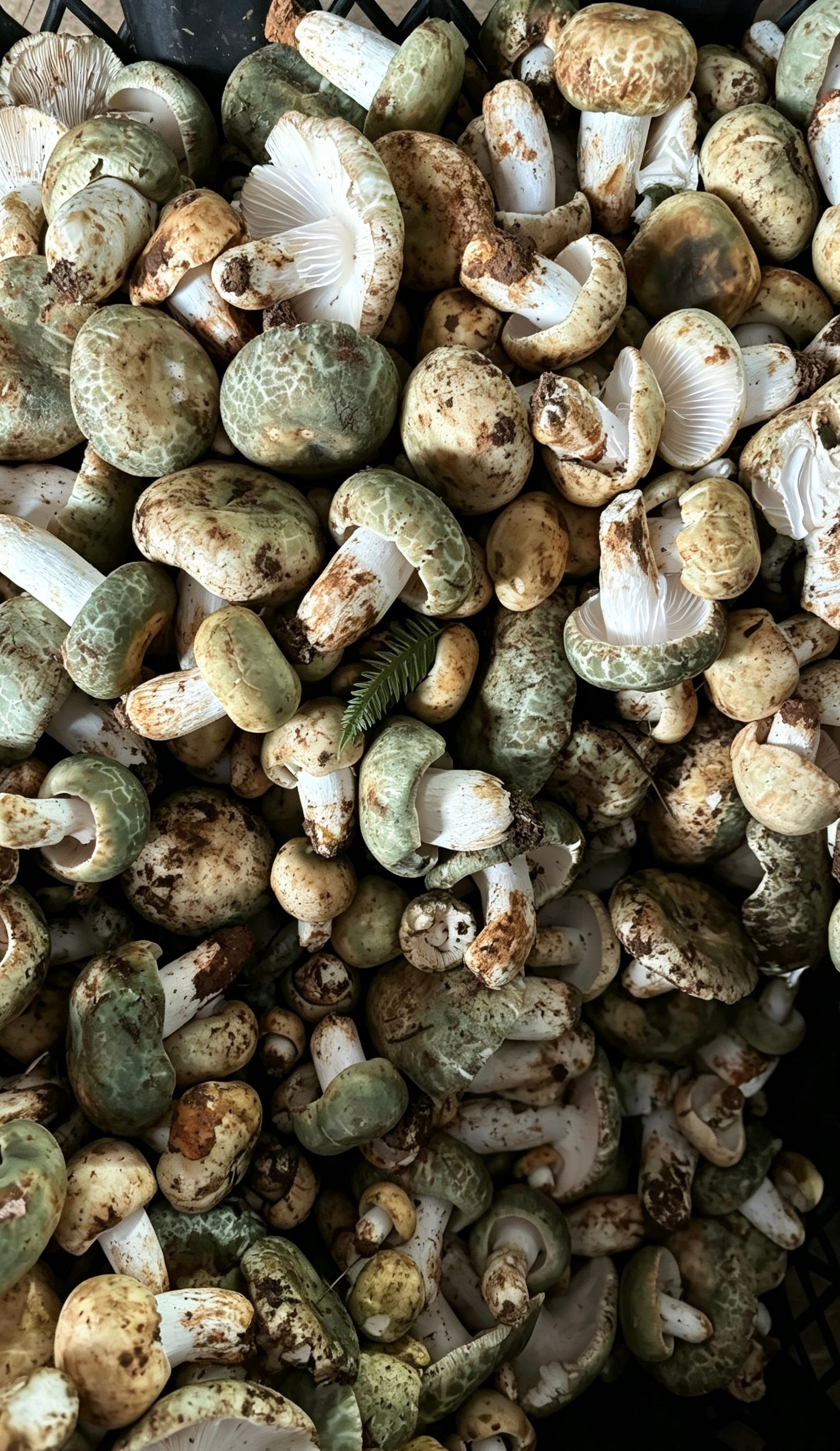 我在丽江太享福啦🥳，现在正是吃野生菌🍄🟫的好时候，每天都是山上刚捡回来的新