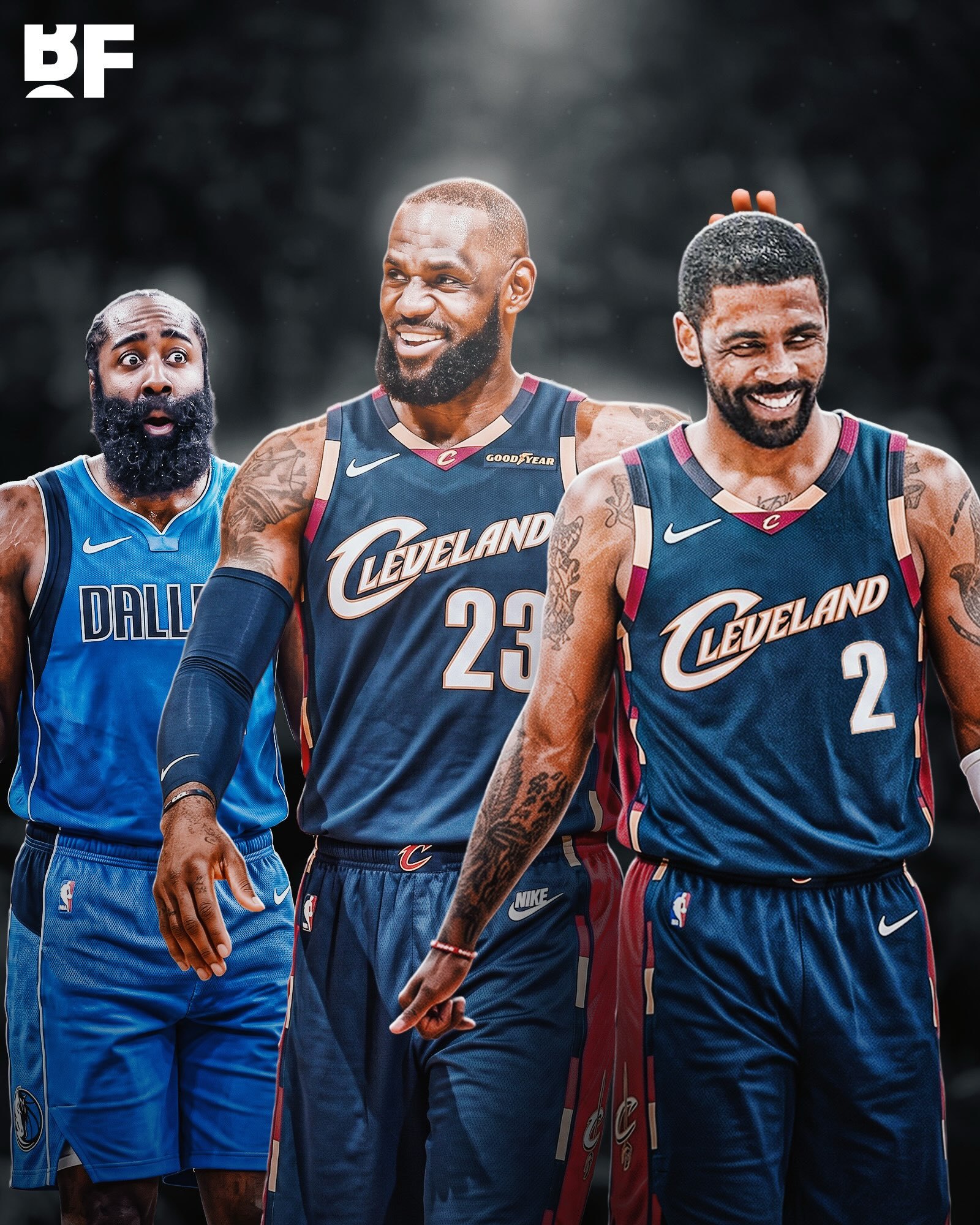 这…这…哈登：我做错了什么？？？欧文：我做错了什么？？？詹姆斯nba吐槽大会NB