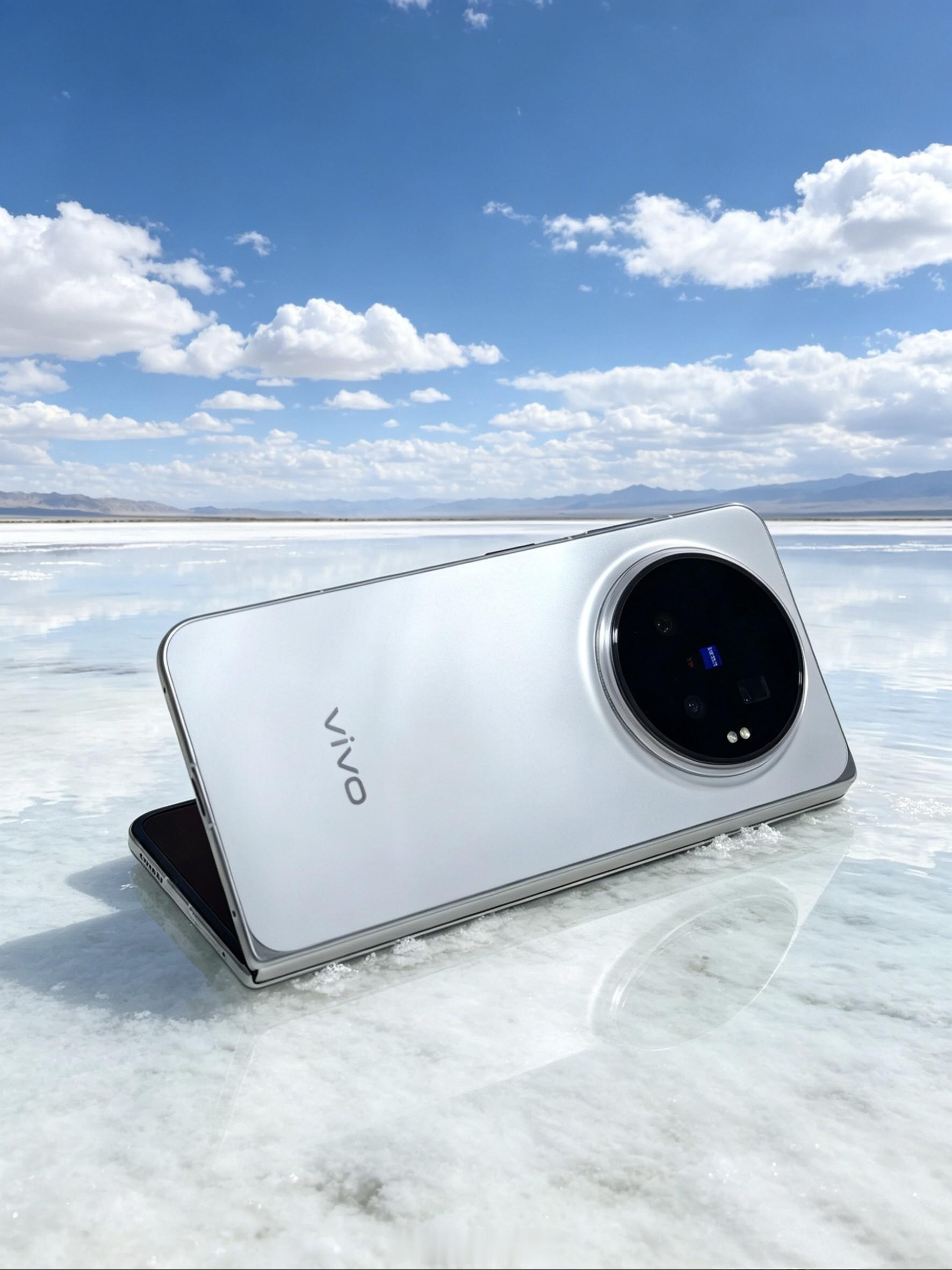 vivo X Fold6首发图赏！圆润机身+细腻磨砂后盖，视觉和触感双重在线。轻