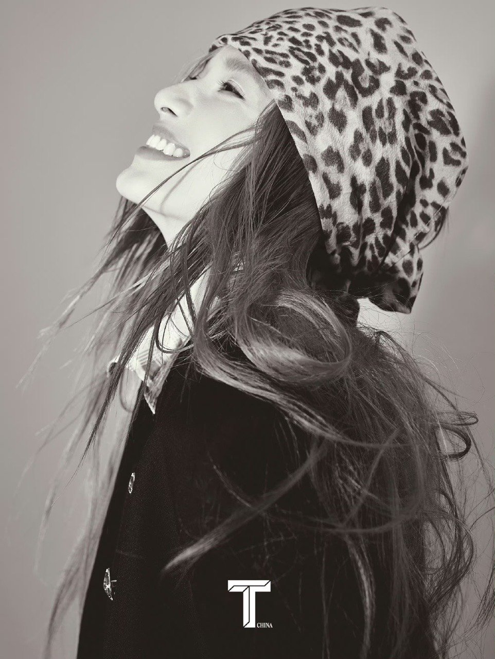 张婧仪豹纹酷girl张婧仪帅成啥样了帅成啥样了，我真要被迷晕了 