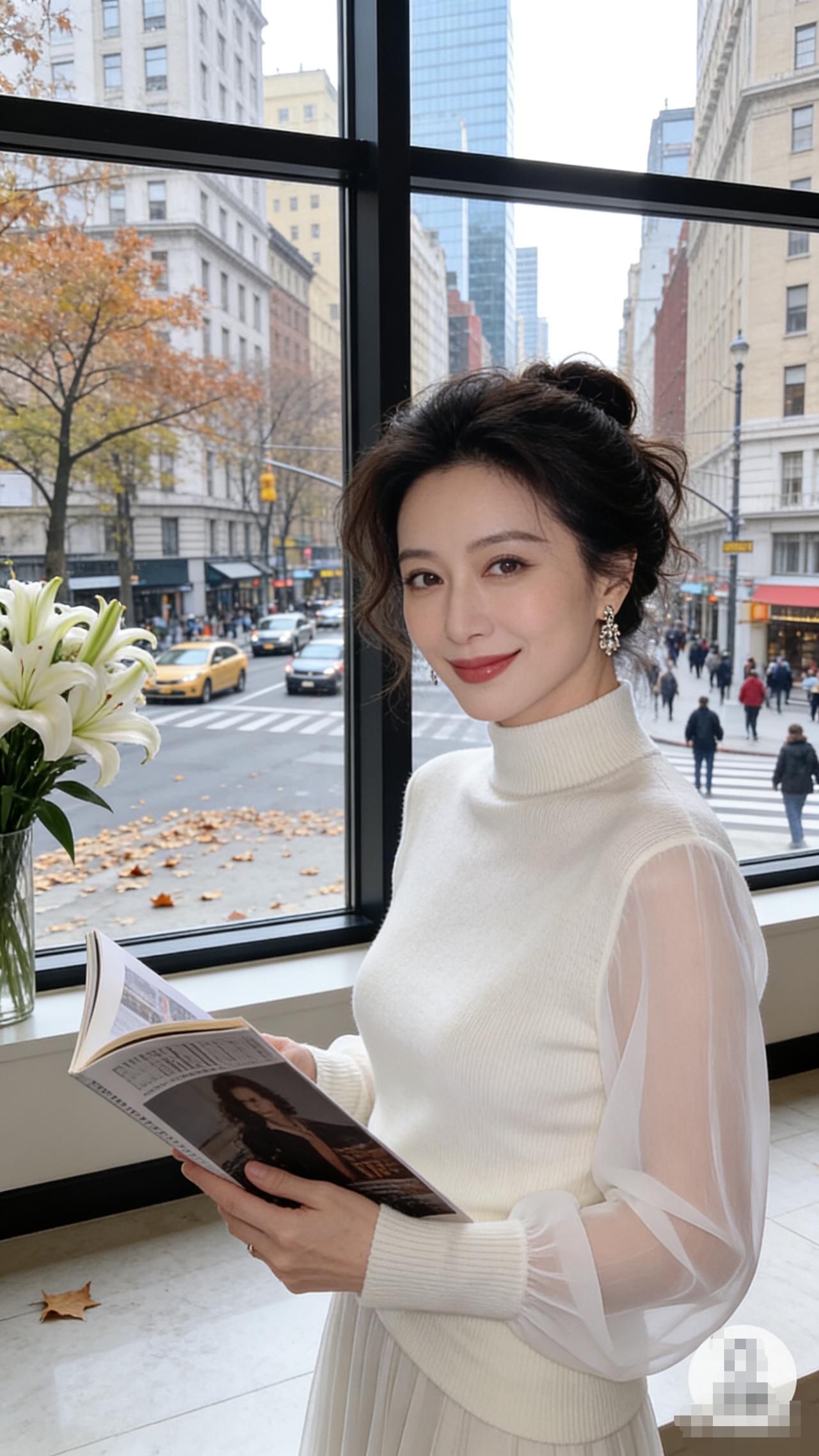 成熟的女人如同熟透的柿子，去了青涩，留下香甜。