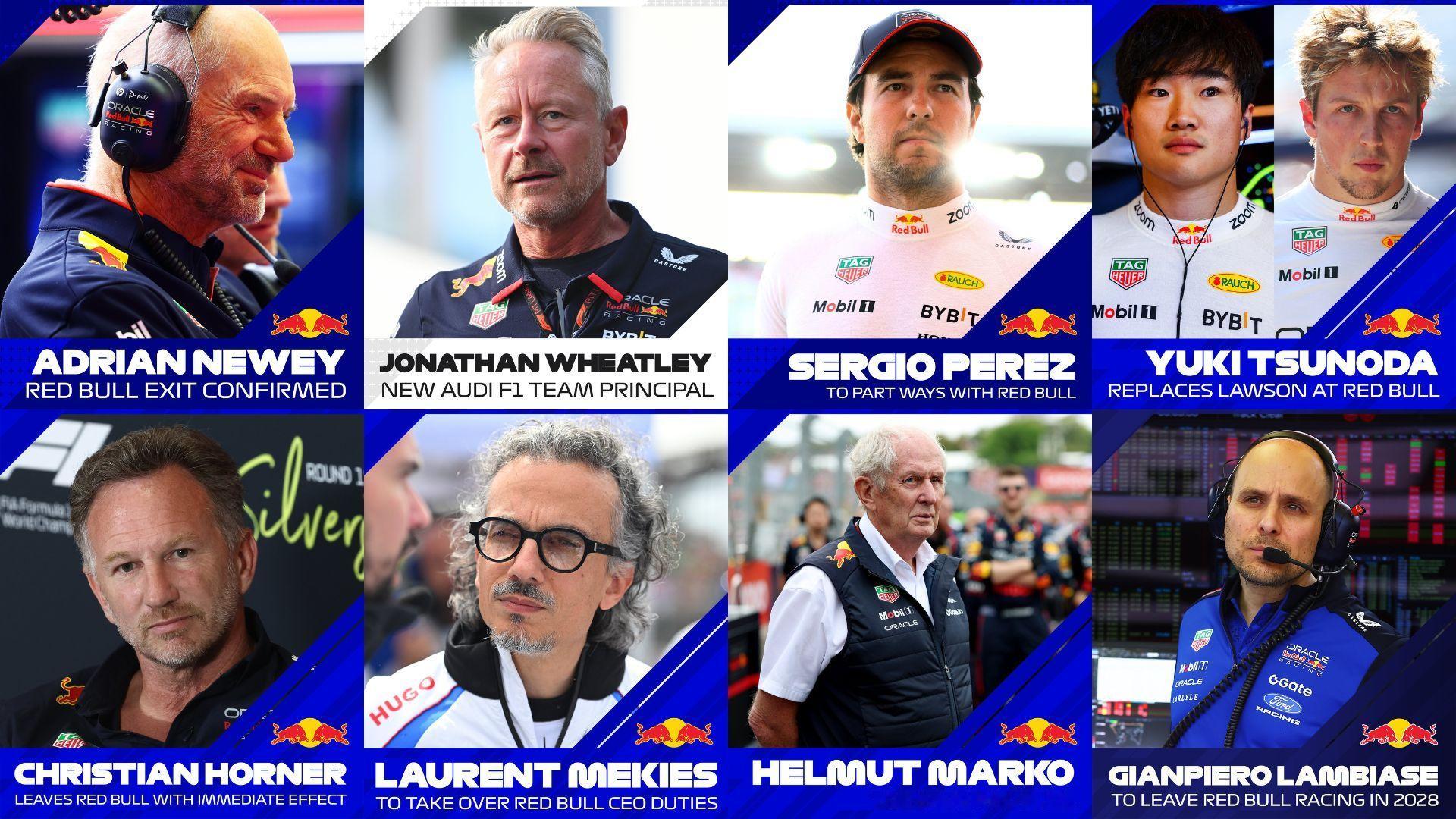 确实如此过去这几年，红牛一直在给 F1 制作突发新闻海报的官方人员疯狂提供素材F