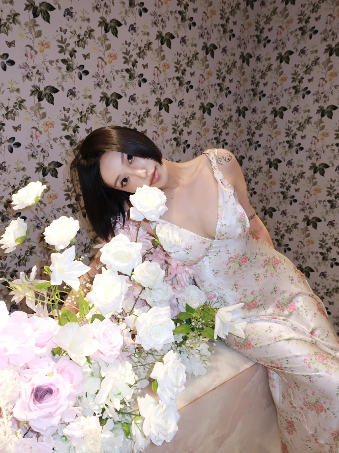 穿了虞书欣同款的MasionAmory