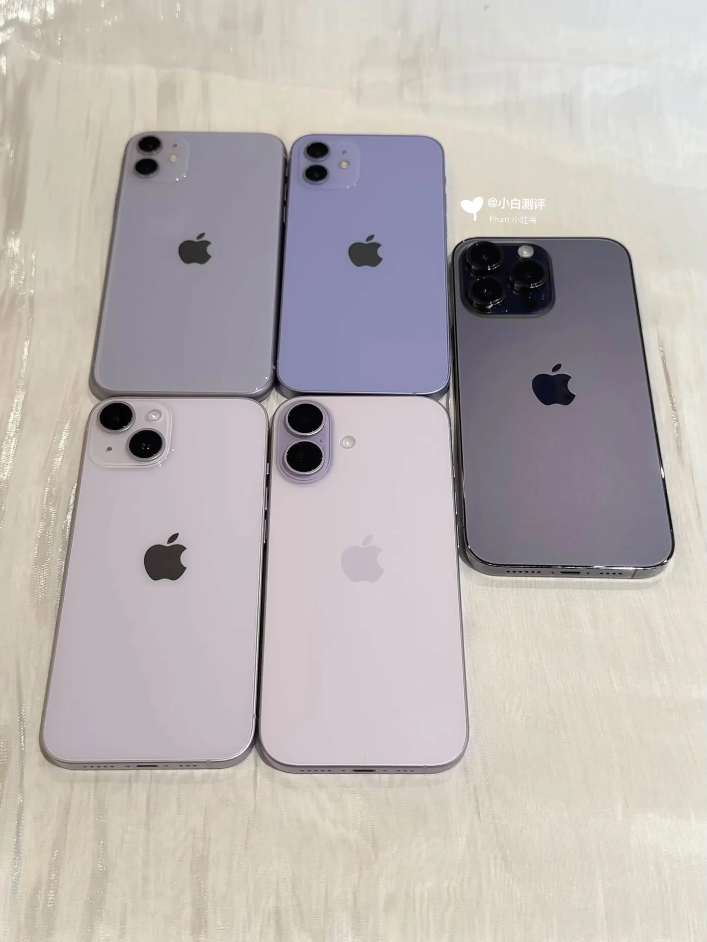 紫色iPhone合集 薰衣草紫色17感觉还不错