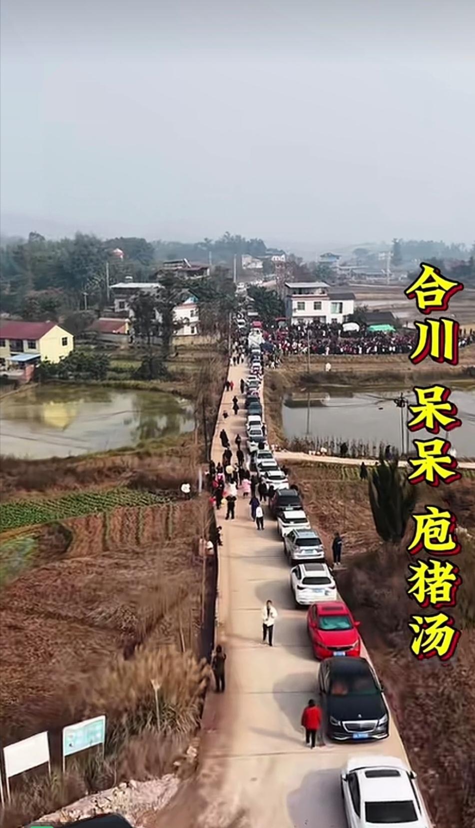 笑不活了[笑哭]感受一下合川呆呆家合川打卡胜地 庖猪汤的威力吧！
吓不吓人，你说