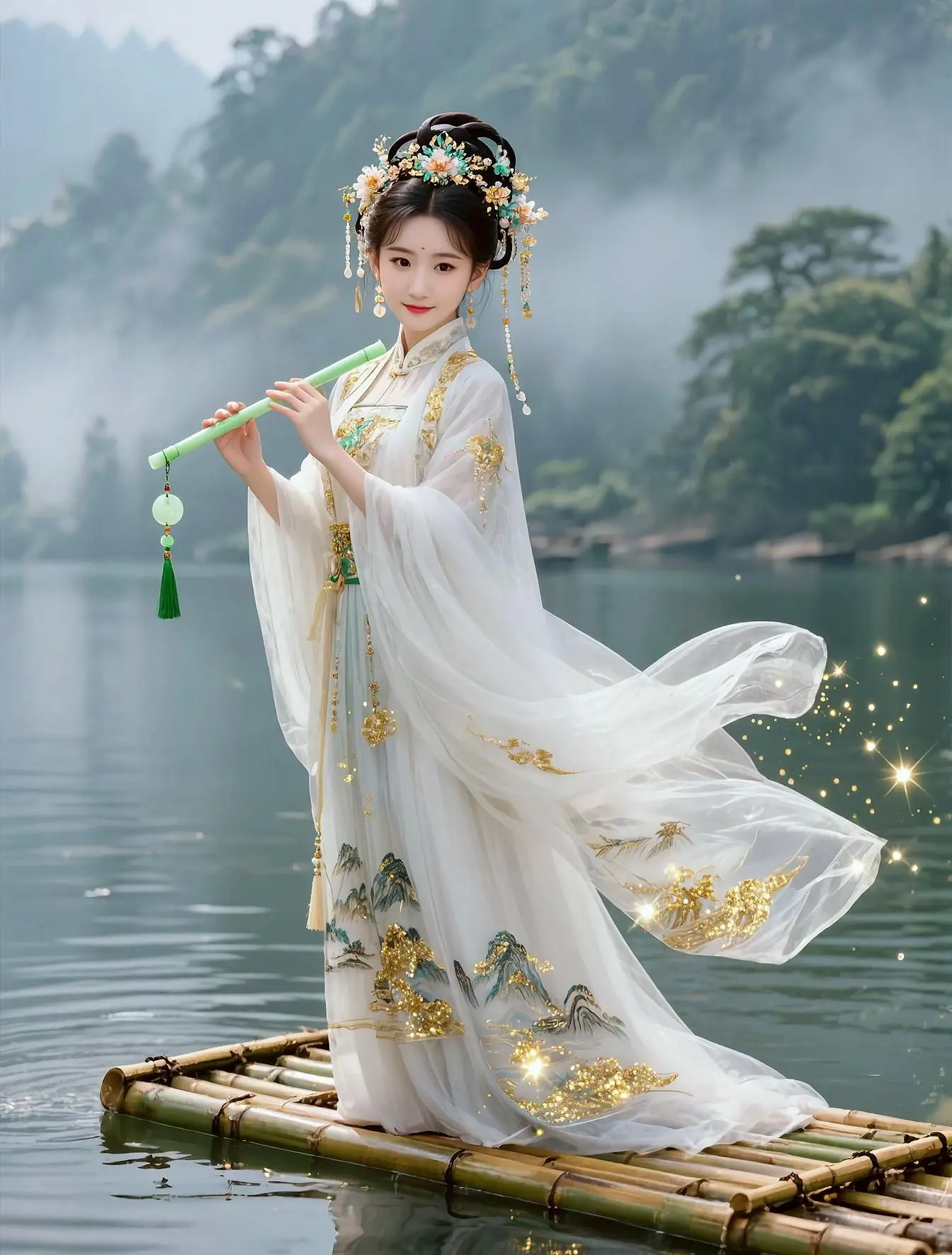 AI古风美人写真 ai创作