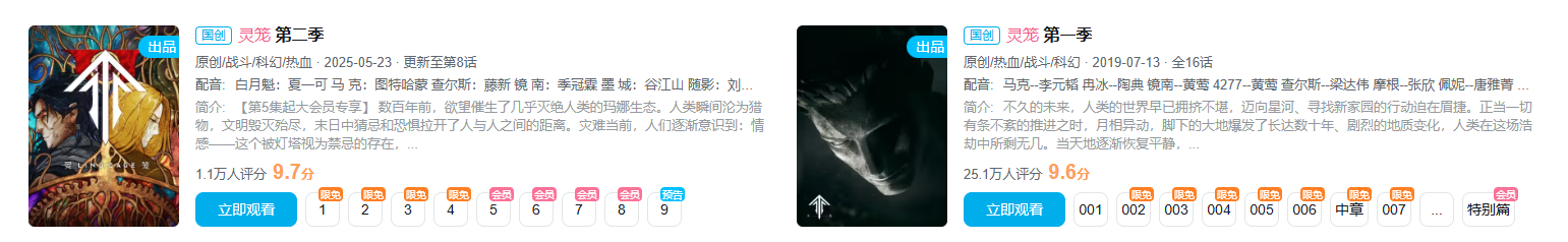 灵笼2感官震撼这一块 前几年尝试入坑失败了，最近第二部出了，又有好多人给我推荐《