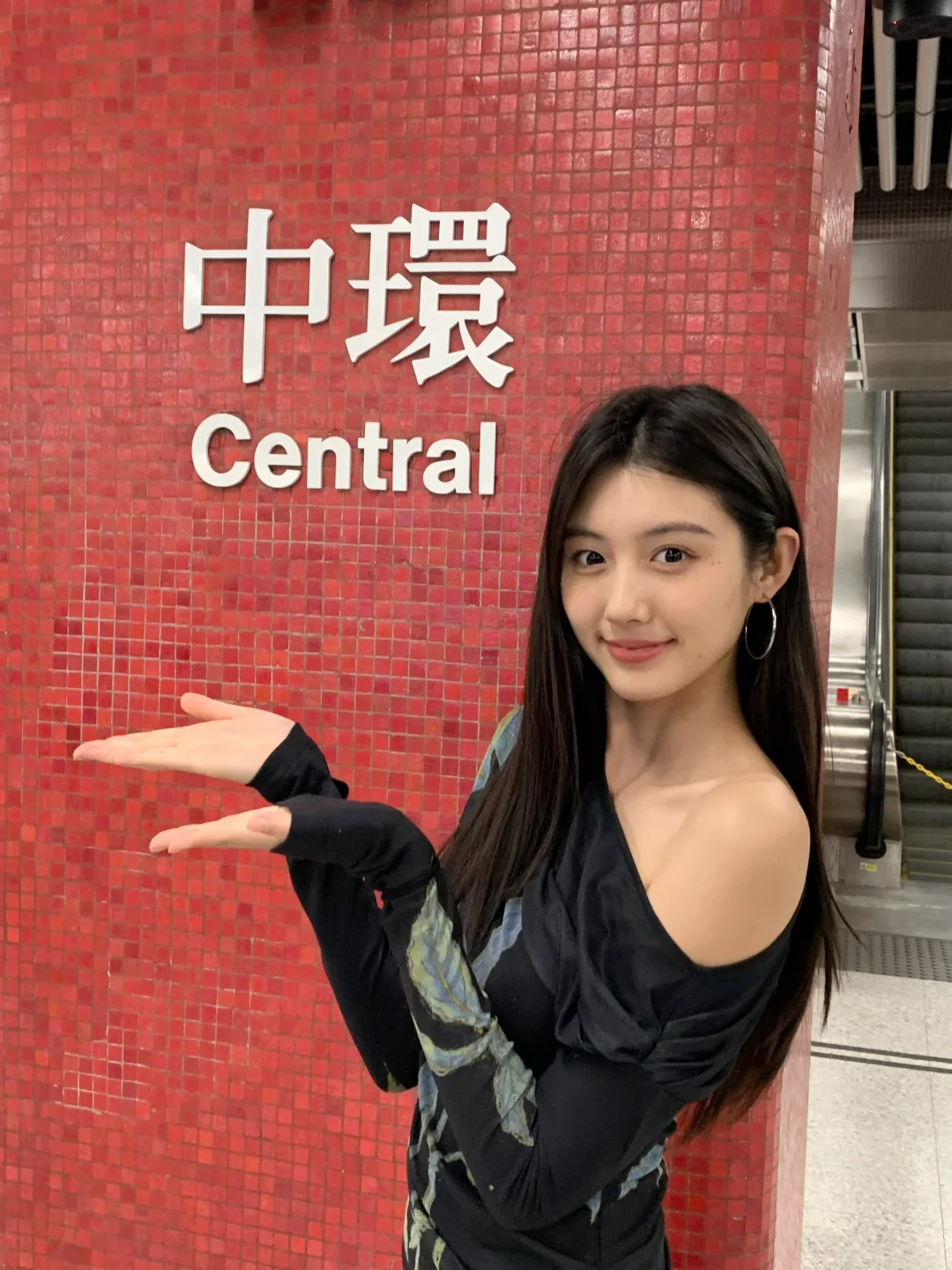 在香港中环走走