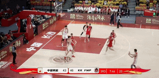 中国男篮新星王俊杰的得分能力实在是强得可怕！在今天进行的中国男篮和塞尔维亚KK 