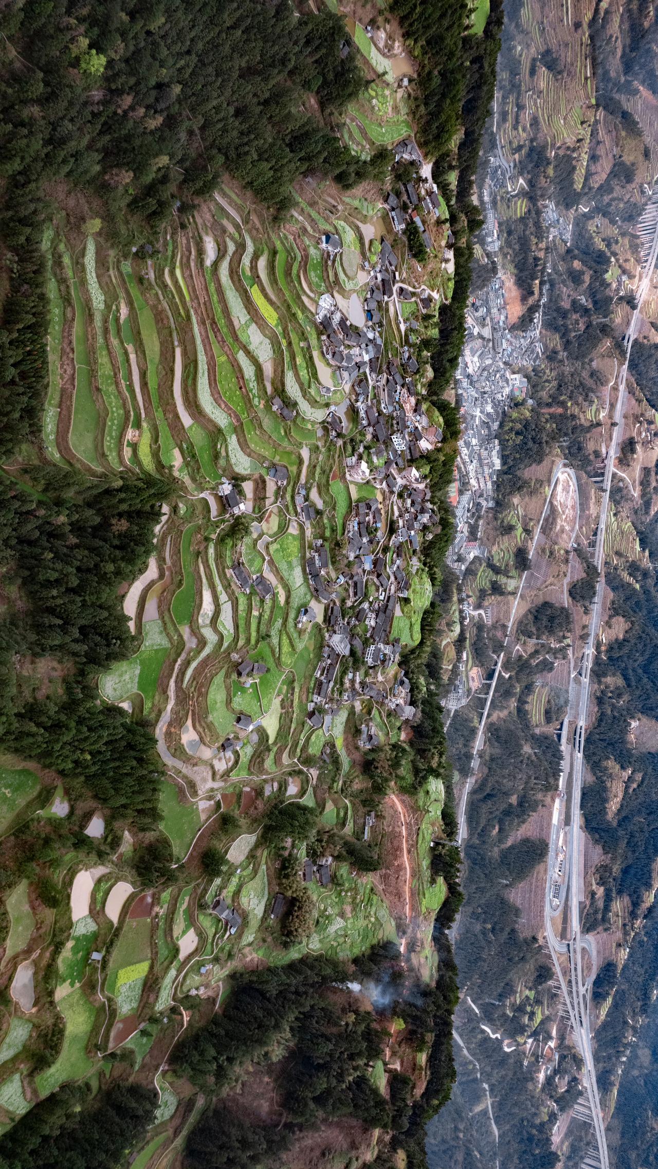 航拍最美家乡 传统村落 黔东南