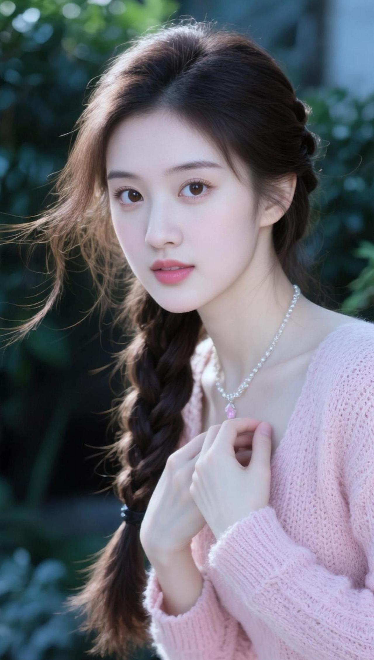 AI逆光少女照 随变ai随便玩