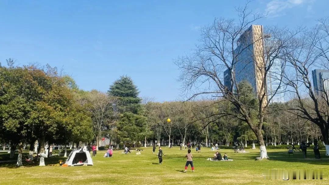绿树成荫日，公园静待春。人活一辈子，不单单是为别人而活，更重要的是为自己活着。有