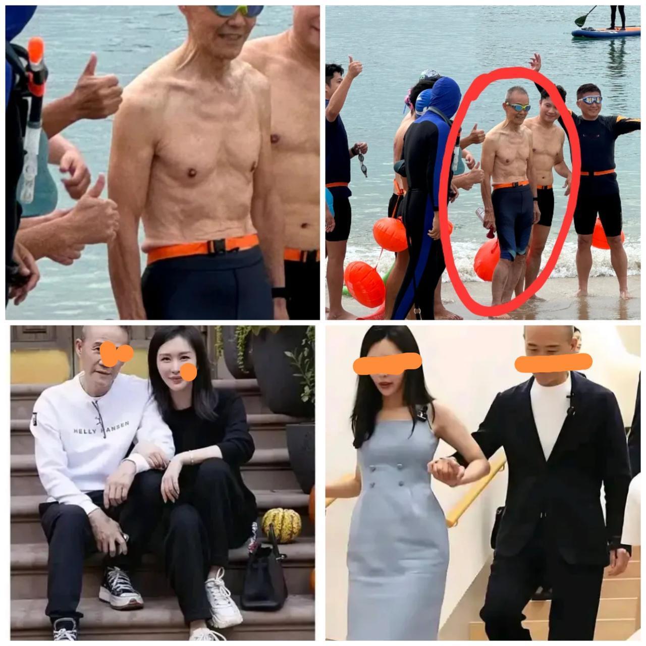 江湖就是人情世故！
大梅沙，偶见真实的老王游泳归岸！神情悠然乎？亦概叹岁月之苍茫