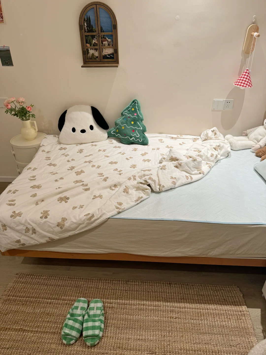 巴掌大的9㎡小房间💤夏天这样布置好好睡