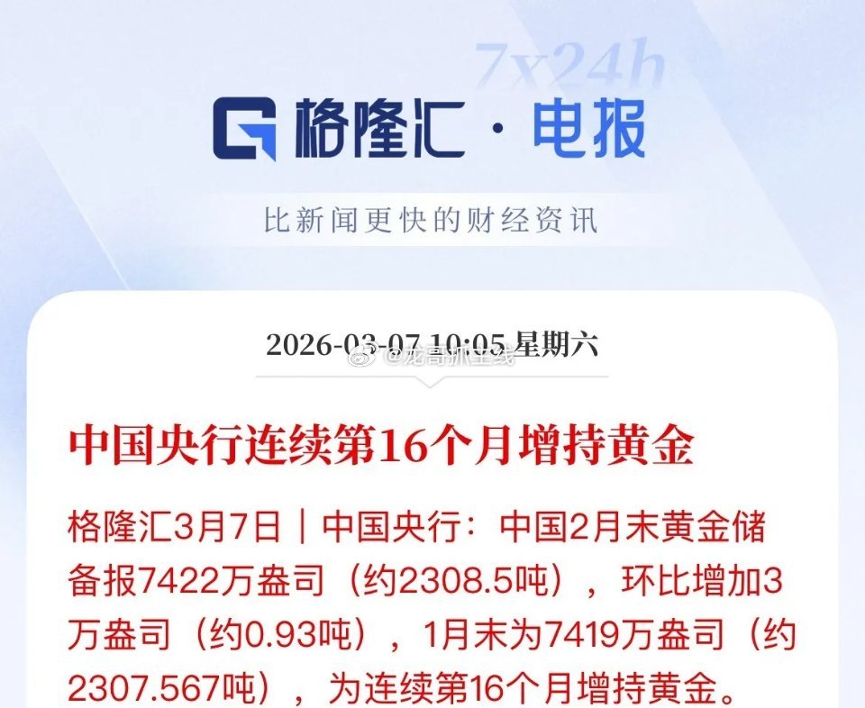 看到这消息不慌了吧，知道谁在买入了吧，连续16个月，都在买入，历史头一次吧 