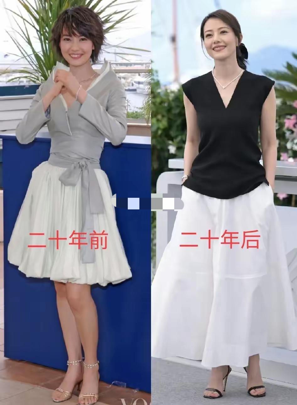 高圆圆厉害！如今45岁竟比20多岁的时候还要美，果然成熟有魅力的女人最美丽！
都