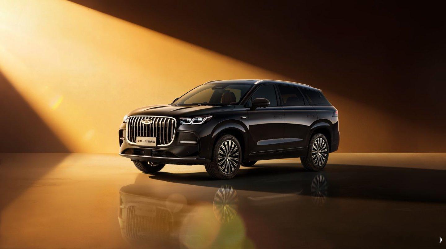 奇瑞发布全新一代瑞虎9。技术方面，发动机实现 48.57% 热效率；全球首发 H