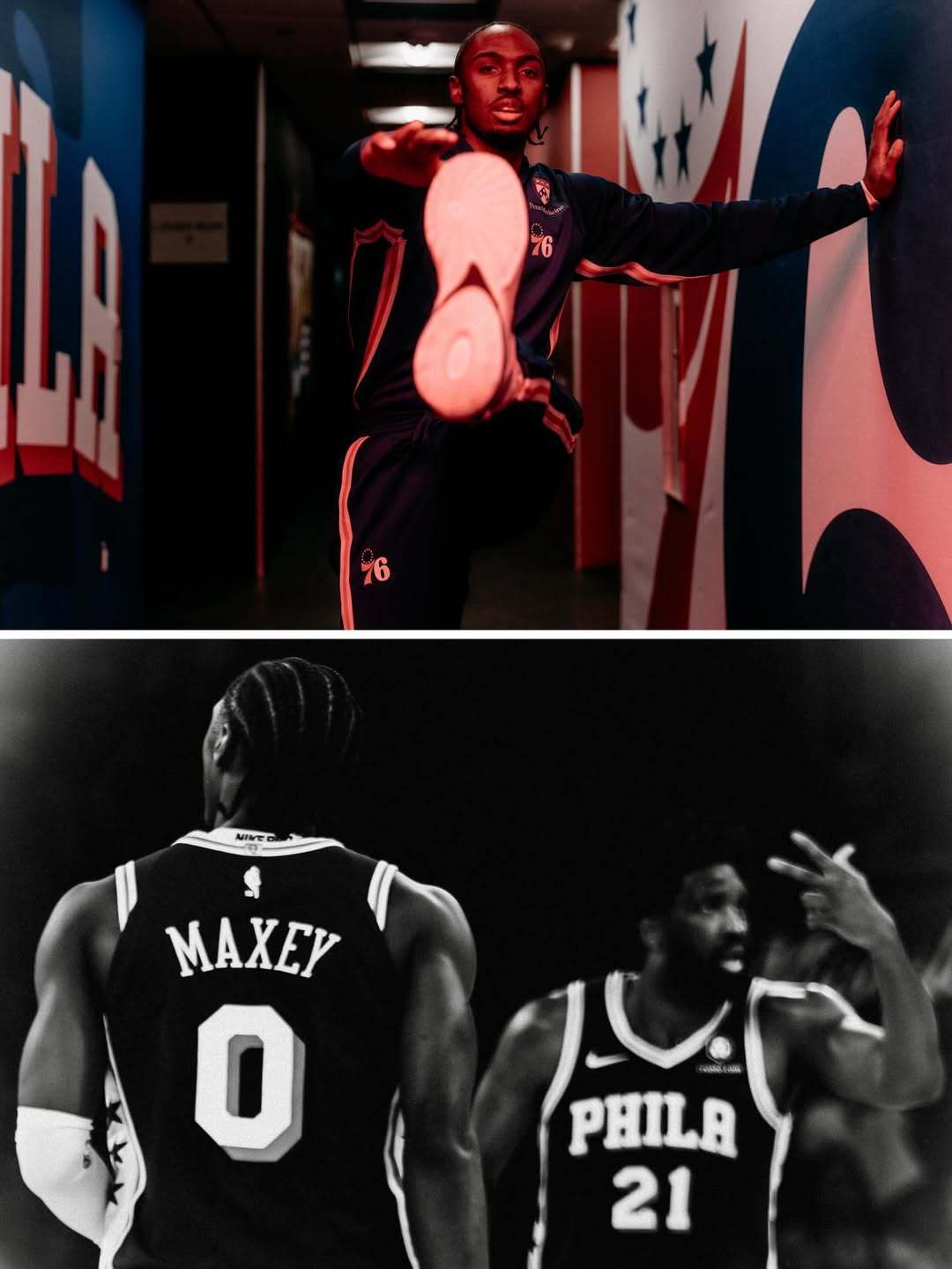 随队摄影师Max Molina出品！分享一组费城76人队近期赛事拍摄的现场酷图！