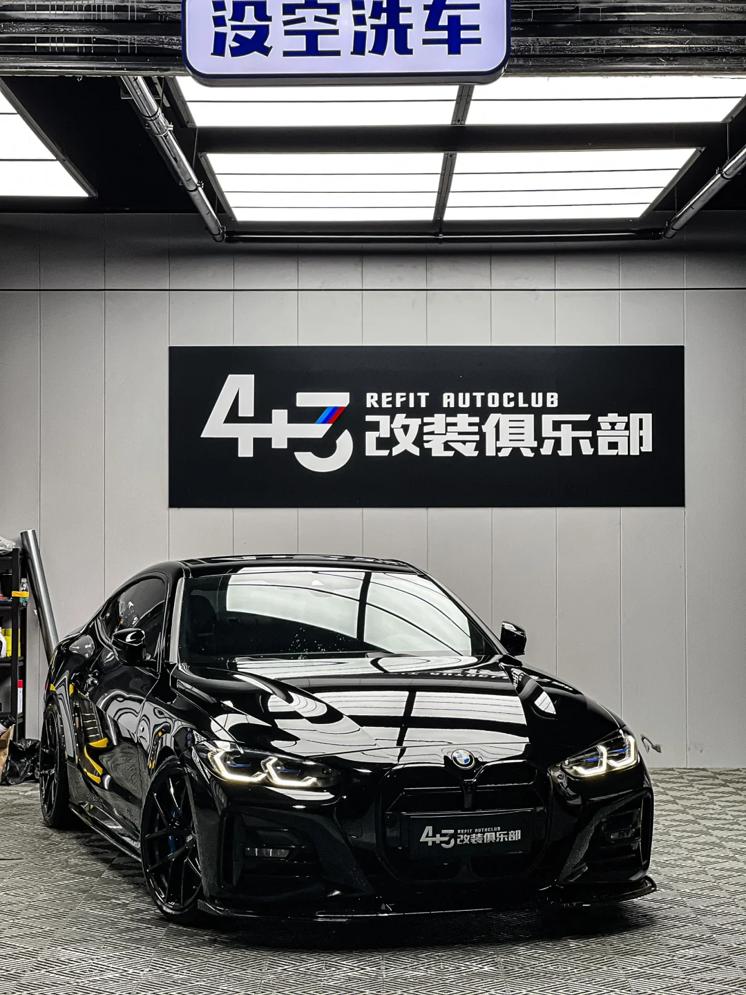 宝马四系黑武士这么帅？